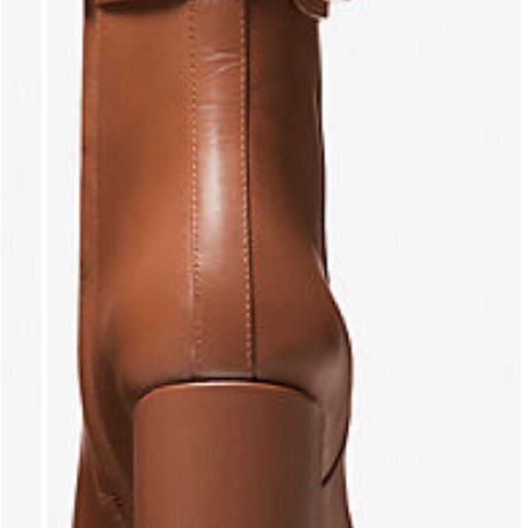 Michael Kors Parker Leather Platform Boot - Picture 4 of 4